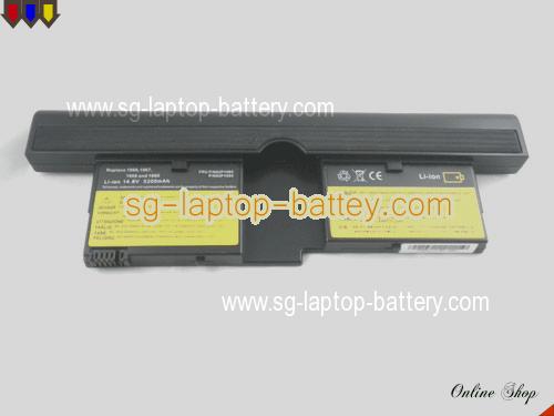  image 5 of IBM ThinkPad X41 Tablet Replacement Battery 4300mAh 14.4V Black Li-ion