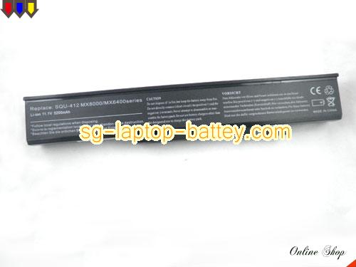  image 5 of GATEWAY MT 6223B Replacement Battery 5200mAh 11.1V Black Li-ion