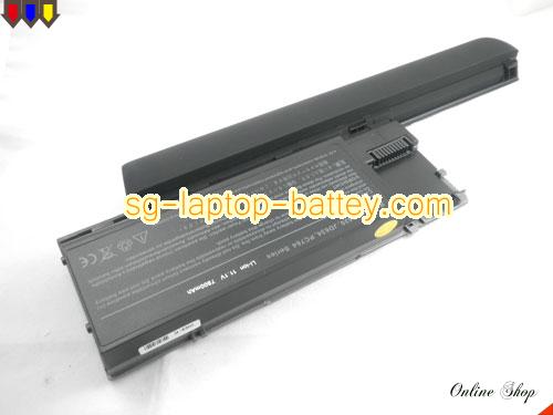  image 1 of DELL Latitude D620 Replacement Battery 6600mAh 11.1V Black+Grey Li-ion