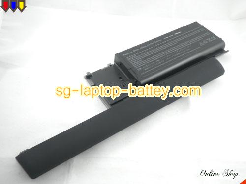  image 2 of DELL Latitude D620 Replacement Battery 6600mAh 11.1V Black+Grey Li-ion