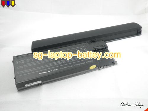  image 5 of DELL Latitude D620 Replacement Battery 6600mAh 11.1V Black+Grey Li-ion