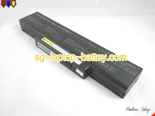  image 4 of CLEVO M76 Replacement Battery 4400mAh 11.1V Black Li-ion