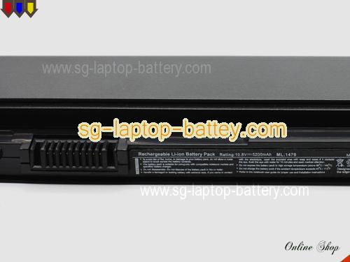  image 3 of DELL Inspiron 14z Sereis Replacement Battery 5200mAh 11.1V Black Li-ion