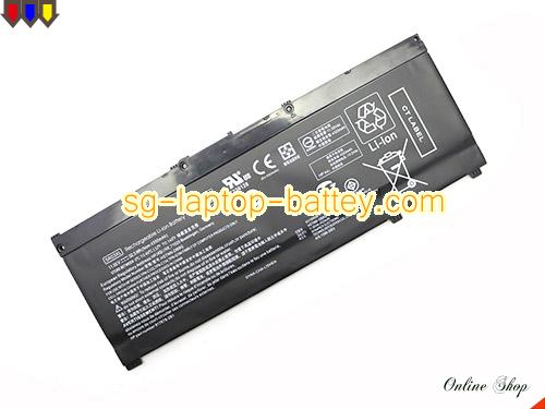  image 1 of Genuine HP Pavilion Gaming 17-cd0233ng Battery For laptop 4550mAh, 52.5Wh , 11.55V, Black , Li-Polymer