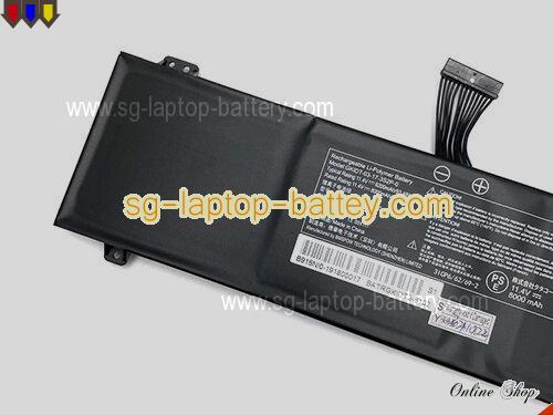  image 1 of Genuine SCHENKER XMG Fusion 15 XFU15L19 Battery For laptop 8200mAh, 93.48Wh , 11.4V, Black , Li-Polymer