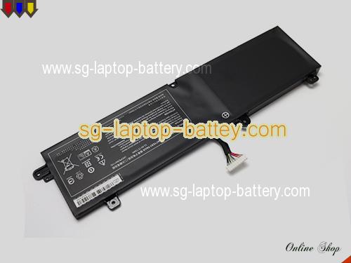  image 4 of Genuine SCHENKER Key 15 Comet Lake Battery For laptop 6220mAh, 73Wh , 11.4V, Black , Li-Polymer