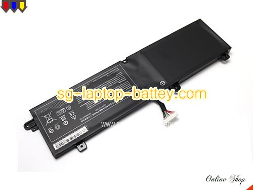  image 4 of Genuine SCHENKER Key 15 Gaming Battery For laptop 6220mAh, 73Wh , 11.4V, Black , Li-Polymer