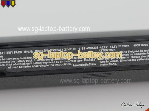  image 2 of Genuine WORTMANN TERRA MOBILE 1513A Battery For laptop 31.68Wh, 14.8V, Black , Li-ion