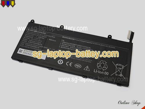  image 2 of XIAOMI TM1802-BL Replacement Battery 2600mAh, 40.4Wh  15.4V Black Li-Polymer