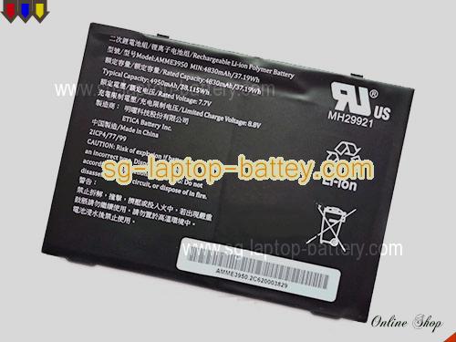  image 1 of AMME3950 Battery, S$123.29 Li-ion Rechargeable ZEBRA AMME3950 Batteries