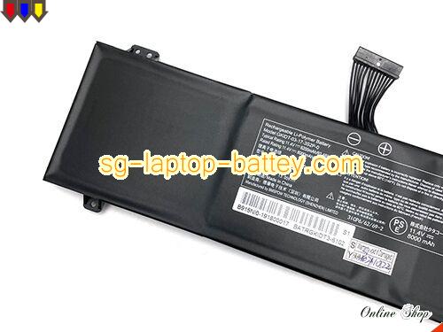  image 1 of Genuine GALLERIA GCR2070RGF Battery For laptop 8200mAh, 93.48Wh , 11.4V, Black , Li-Polymer