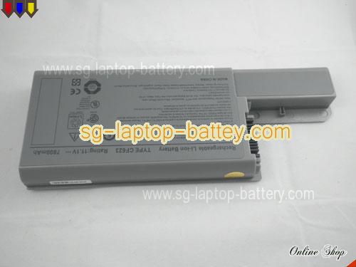  image 5 of DELL Latitude D820 Replacement Battery 6600mAh 11.1V Grey Li-ion