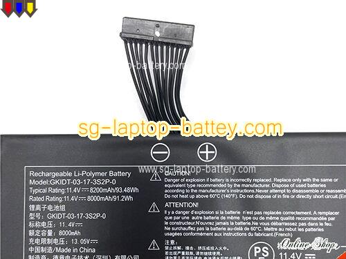  image 5 of Genuine INTEL QC7 Battery For laptop 8200mAh, 93.48Wh , 11.4V, Black , Li-Polymer