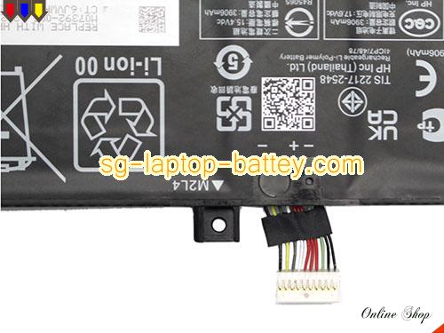  image 5 of Genuine HP ENVY 14-eb0019nl Battery For laptop 3906mAh, 63.32Wh , 15.4V, Black , Li-Polymer