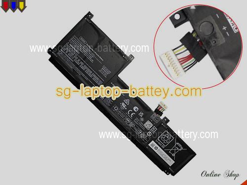  image 1 of Genuine HP ENVY 14-eb1003nx Battery For laptop 3906mAh, 63.32Wh , 15.4V, Black , Li-Polymer