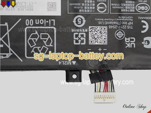  image 5 of Genuine HP ENVY 14-eb1003nx Battery For laptop 3906mAh, 63.32Wh , 15.4V, Black , Li-Polymer