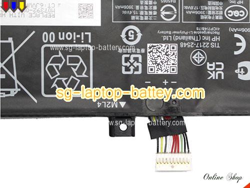  image 5 of Genuine HP ENVY 14-eb0047nr Battery For laptop 3906mAh, 63.32Wh , 15.4V, Black , Li-Polymer