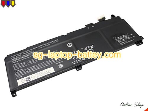  image 2 of Genuine HASEE Z7T Battery For laptop 3410mAh, 53.35Wh , 15.4V, Black , Li-Polymer