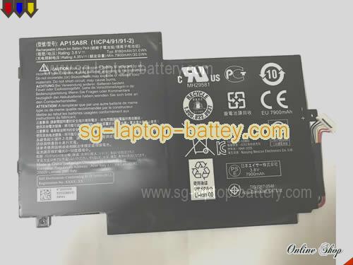  image 3 of Genuine ACER Switch 10 E SW3-013-18M7 Battery For laptop 8180mAh, 31Wh , 3.8V,  , Li-ion