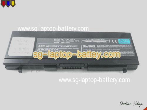  image 5 of TOSHIBA Satellite 5200-903 Replacement Battery 6300mAh 10.8V Black Li-ion