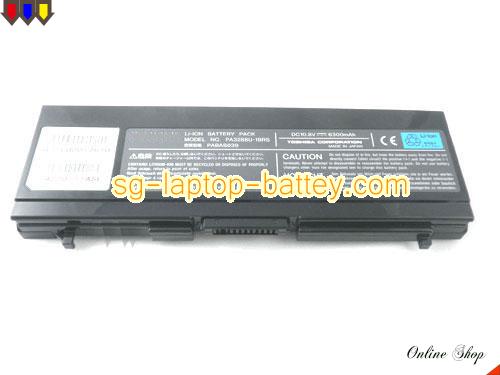  image 5 of TOSHIBA Satellite 5205 Series Replacement Battery 6300mAh 10.8V Black Li-ion