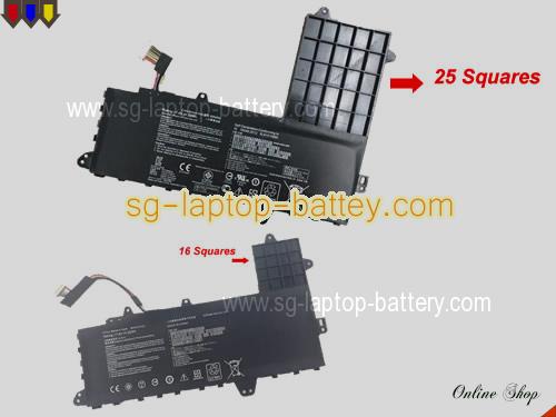  image 2 of Genuine ASUS E402SA-WX251T Battery For laptop 4110mAh, 32Wh , 7.6V, Black , Li-ion