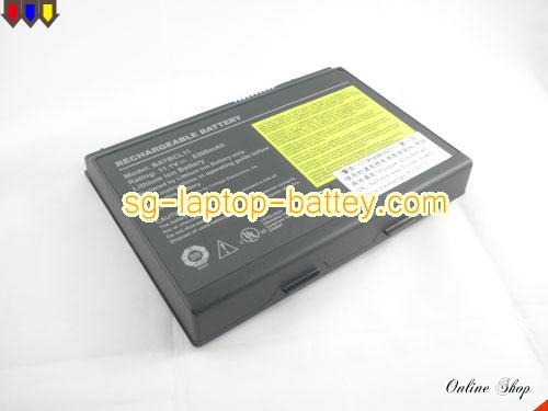  image 1 of COMPAL PL10 Replacement Battery 6300mAh 11.1V Black Li-ion