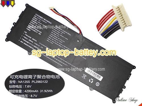  image 1 of AEC2783122-2S1P Battery, S$52.53 Li-ion Rechargeable NUVISION AEC2783122-2S1P Batteries