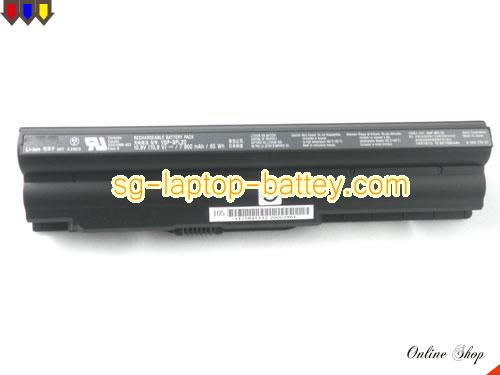  image 5 of Genuine SONY Vaio VPCZ119R/B Battery For laptop 85Wh, 10.8V, Black , Li-ion