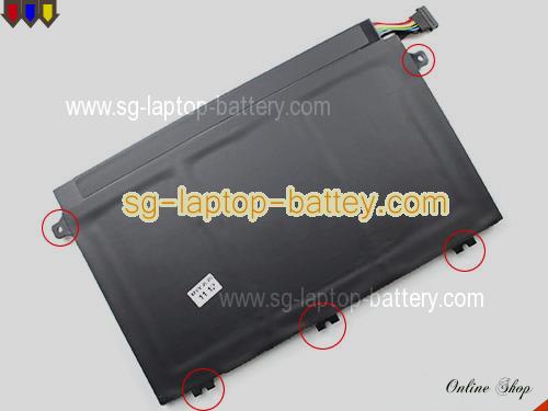  image 3 of Genuine LENOVO ThinkPad L490 20Q500E3MH Battery For laptop 3880mAh, 45Wh , 4.05Ah, 11.1V, Black , Li-Polymer