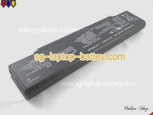  image 4 of Genuine SONY VAIO VGN-CR50B/W Battery For laptop 4800mAh, 11.1V, Black , Li-ion