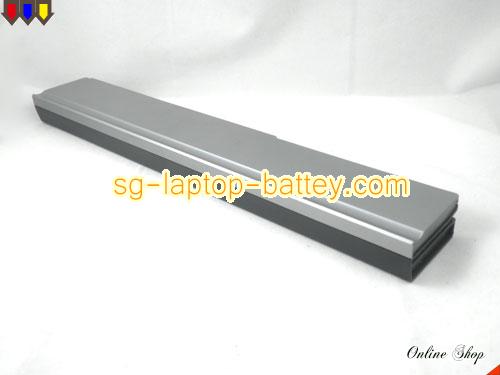  image 1 of MSI MegaBook M635 Replacement Battery 4400mAh 14.4V 1 side Sliver and 1 side black Li-ion