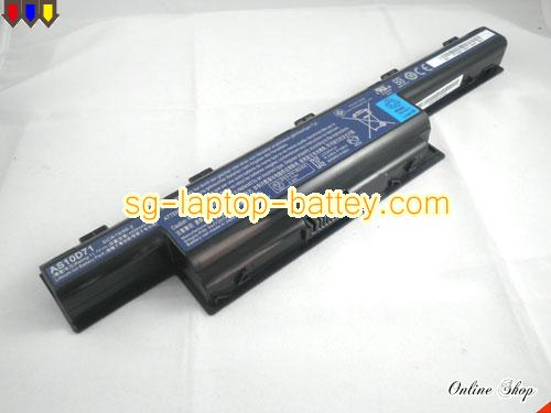  image 1 of Genuine ACER Aspire 5741-6073 Battery For laptop 4400mAh, 10.8V, Black , Li-ion