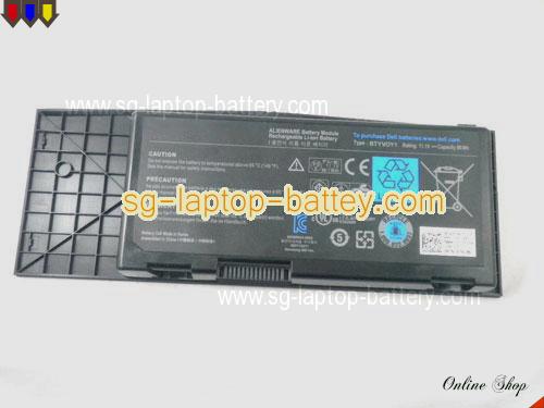  image 5 of Genuine DELL Alienware M17x Battery For laptop 90Wh, 11.1V, Black , Li-ion