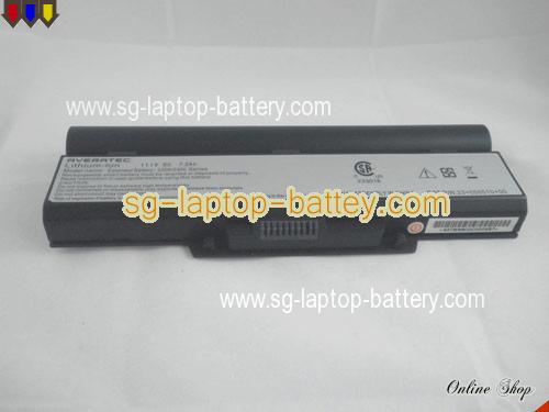  image 5 of Genuine AVERATEC AV2260-EH1 Battery For laptop 7200mAh, 7.2Ah, 11.1V, Black , Li-ion