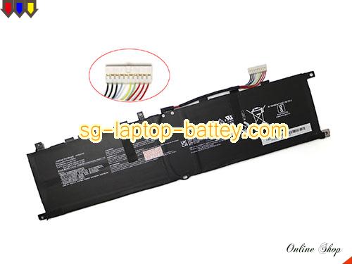  image 1 of MSI GP66 Leopard 10UE-405NL Replacement Battery 4280mAh, 65Wh  15.2V Black Li-Polymer