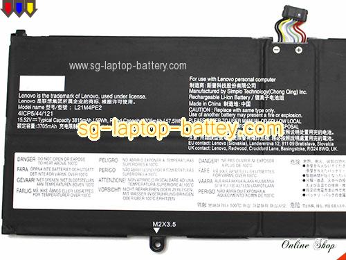  image 4 of L21D4PE2 Battery, S$78.88 Li-ion Rechargeable LENOVO L21D4PE2 Batteries