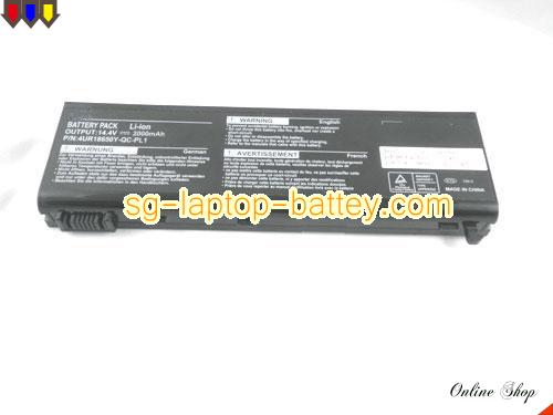  image 4 of PACKARD BELL EasyNote Argo C Replacement Battery 2400mAh 14.4V Black Li-ion