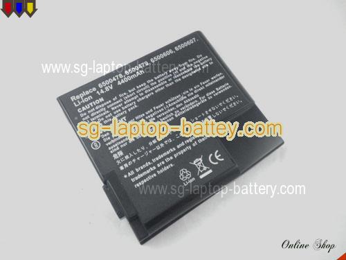  image 2 of GATEWAY Solo 5300 Series Replacement Battery 4400mAh 14.8V Black Li-ion