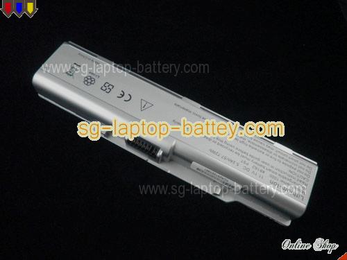  image 3 of AVERATEC AV1020-ED1 Replacement Battery 4400mAh 11.1V Silver Li-ion