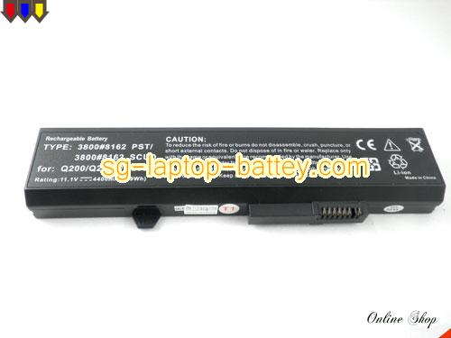  image 5 of TWINHEAD F12D Replacement Battery 4400mAh 11.1V Black Li-ion