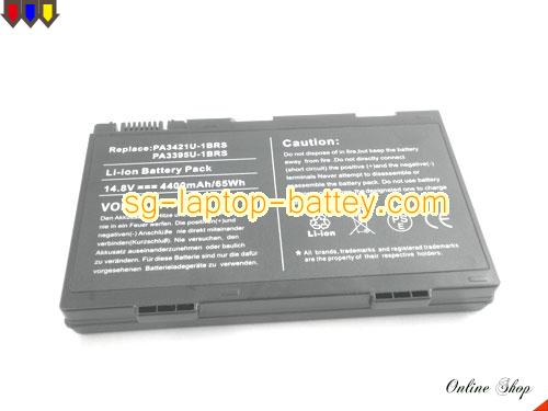  image 4 of TOSHIBA Satellite M30X-102 Replacement Battery 4400mAh 14.8V Black Li-ion