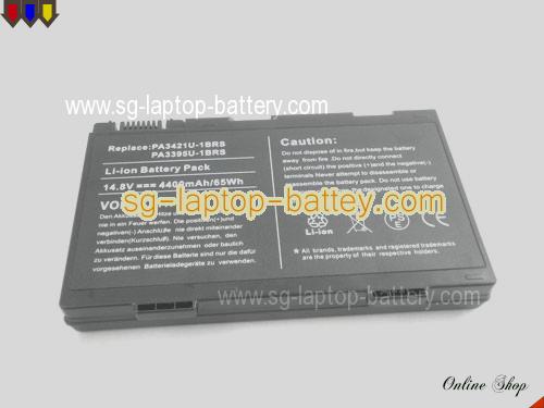  image 4 of TOSHIBA Satellite M30X-118 Replacement Battery 4400mAh 14.8V Black Li-ion