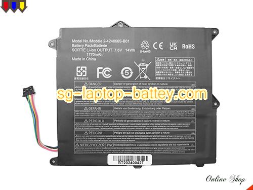  image 1 of 2-424866S-B01 Battery, S$82.17 Li-ion Rechargeable PANASONIC 2-424866S-B01 Batteries