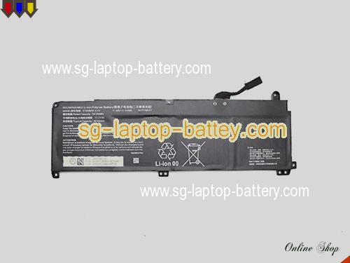  image 1 of Genuine HASEE G8-DA7NT Battery For laptop 3410mAh, 41Wh , 11.55V, Black , Li-Polymer