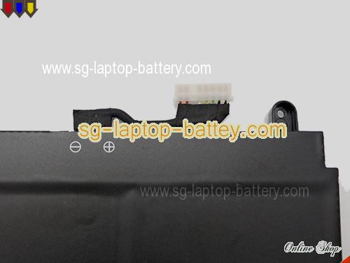  image 5 of Genuine HASEE G8-DA7NT Battery For laptop 3410mAh, 53.35Wh , 15.4V, Black , Li-Polymer