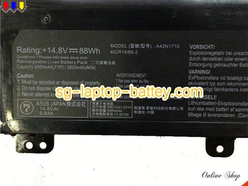  image 2 of A42LM5H Battery, S$82.88 Li-ion Rechargeable ASUS A42LM5H Batteries