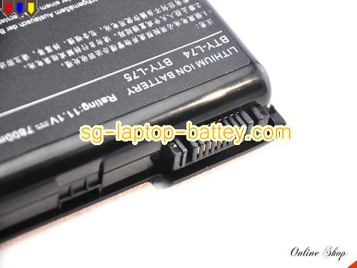  image 3 of MSI CX700-010EU Replacement Battery 7800mAh 11.1V Black Li-ion