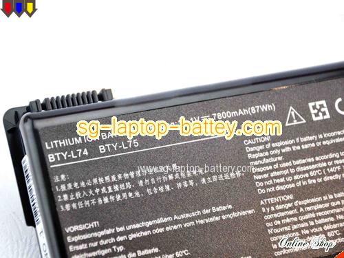  image 2 of MSI CX700-090BE Replacement Battery 7800mAh 11.1V Black Li-ion