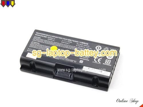  image 1 of Genuine HASEE G8-CU7PK Battery For laptop 5500mAh, 62Wh , 11.1V, Black , Li-ion